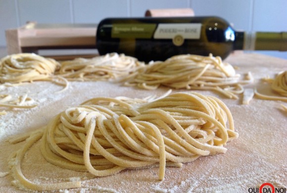 SPAGHETTI ALLA CHITARRA CON ROMAGNA ALBANA