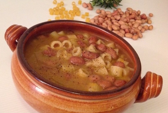 MINESTRA DI PASTA E FAGIOLI