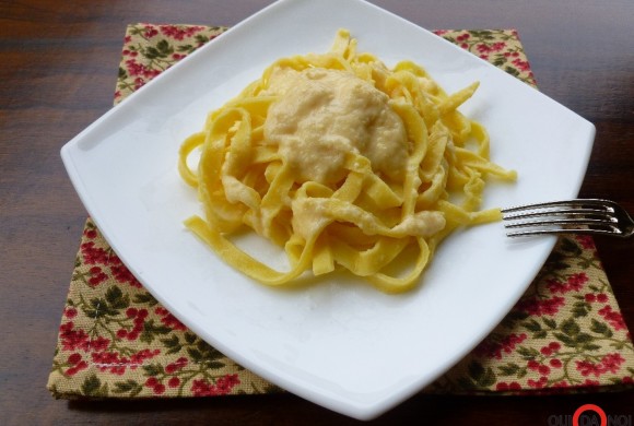 FETTUCCINE CON FONDUTA DI CASCIOTTA D’URBINO D.O.P.