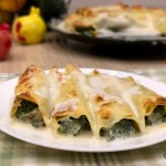 Cannelloni con spinaci e ricotta