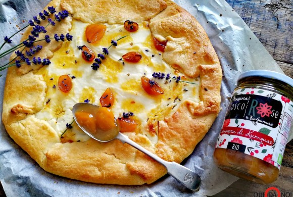 Galette del sole ai fiori di lavanda