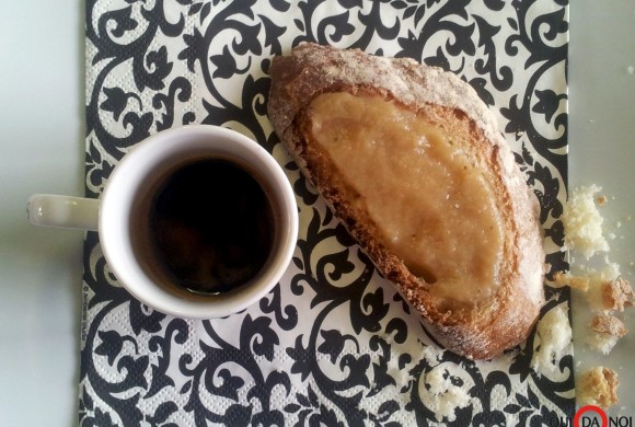 Confettura di banane con caffè e vaniglia