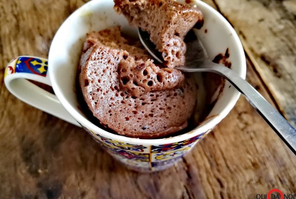 Mug cake al cacao