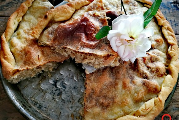 Torta di cipolle (senza uova)