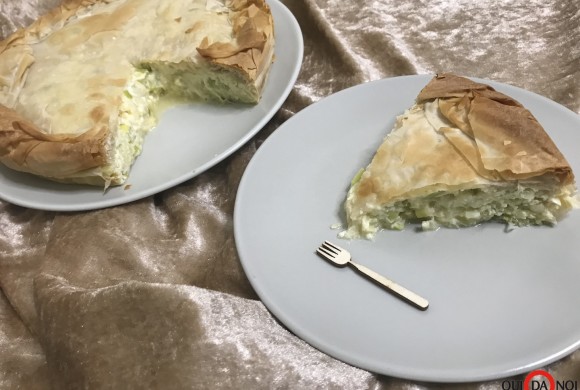 Torta salata al porro di Cervere