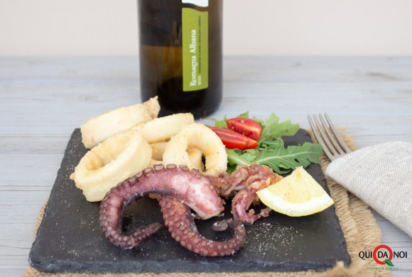 Frittura di calamari e polpo